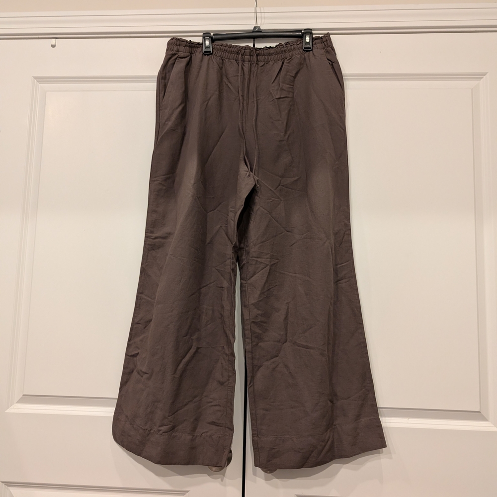 Linen Blend Women's Pants